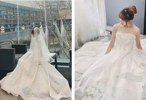 verawang百万婚纱试穿丨伊万卡杨幂郭碧婷同款凭什么那么贵
