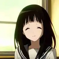 女生用千反田爱瑠当头像微信头像图片大全
