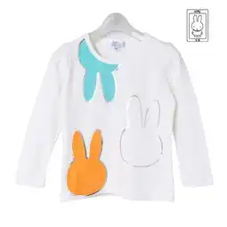 miffy米菲童装女童纯棉秋款长袖圆领t恤mf31a001新品促销
