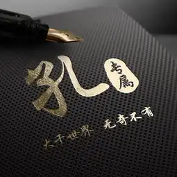 炫酷钢笔字姓氏头像,12款书写你的青春,商务范十足
