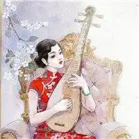 民国旗袍美女卡通头像微信头像图片大全
