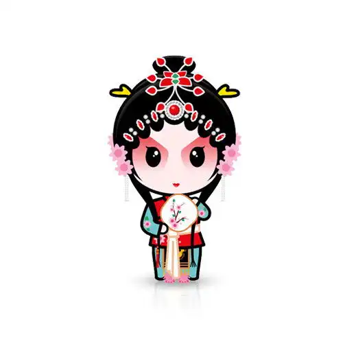 国粹京剧q版人物

