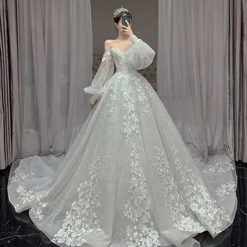 头像白色系不露脸婚纱女头像
