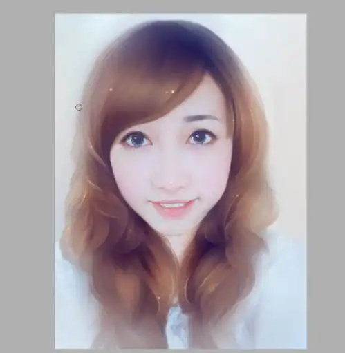 ps结合sai把车里自拍照转为唯美的仿手绘效果
