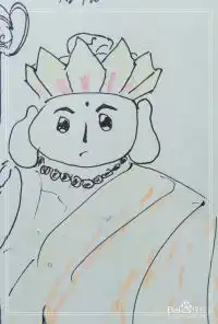 怎样画简笔画唐僧
