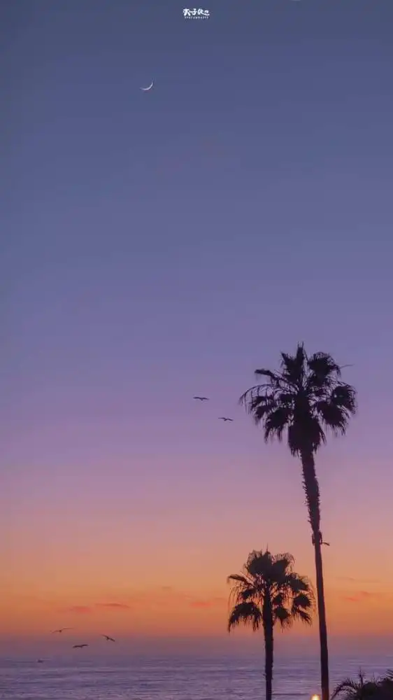 唯美个性治愈系摄影壁纸,旖旎浪漫的海边小城
