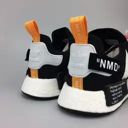 阿迪达斯adidas三叶草情侣跑鞋nmdr1boost联名经典缓震男女运动鞋休闲跑步鞋
