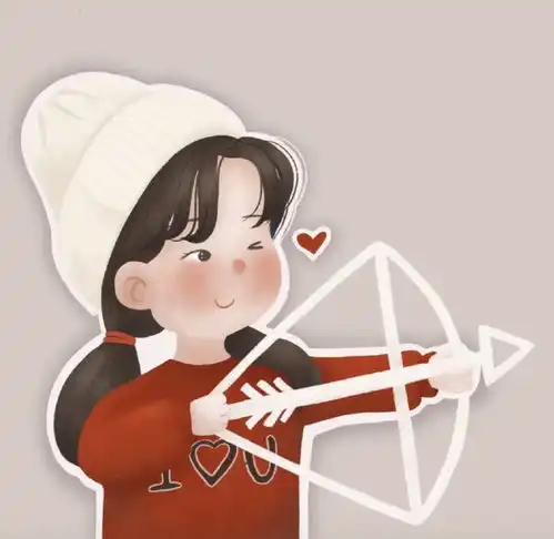 ins小众情侣风格头像
