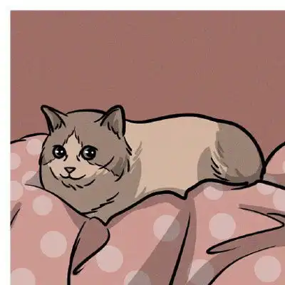 呆萌猫咪图片卡通头像漂亮猫咪图片大全可爱
