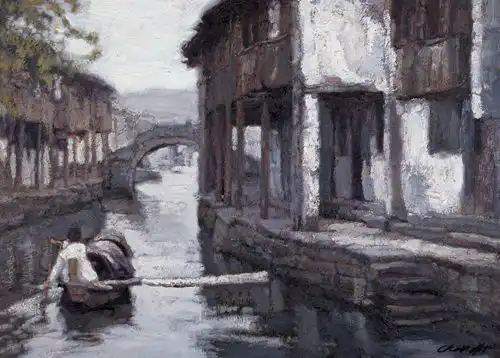 陈逸飞作品全集100幅高清
