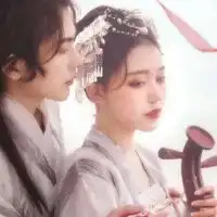 好看的古风情侣头像2019高清情头古风一男一女一对潮人个性网
