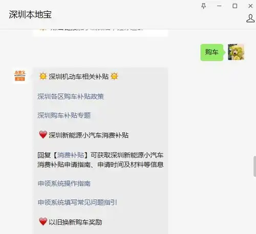2022年深圳买车政府有补贴吗
