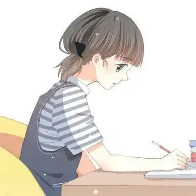 怦然心动的情侣头像一左一右
