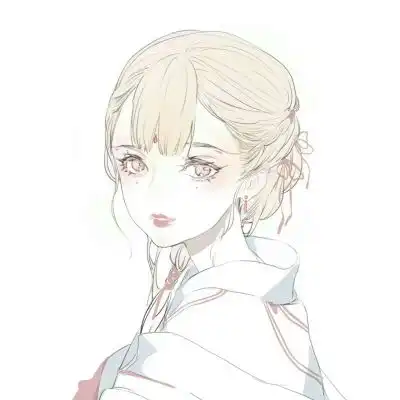 念动漫卡通手绘女生头像
