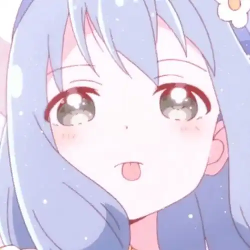 可可爱爱少女头像二次元动漫头像

