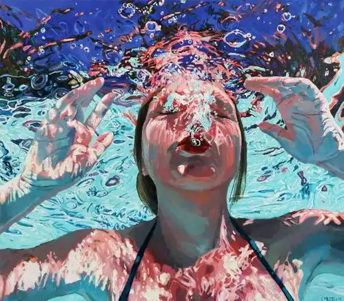 水中人
