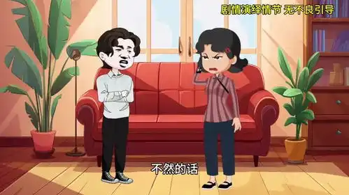 由于母亲的偏心,儿子与母亲断绝了关系原创动画情感家庭
