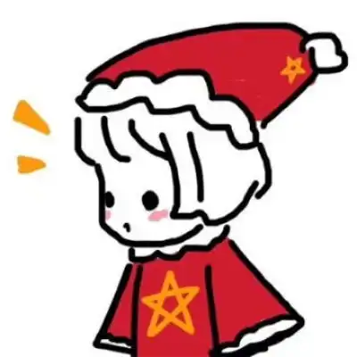 林弦一对两张可爱圣诞节简笔画卡通动漫头像我要个性网
