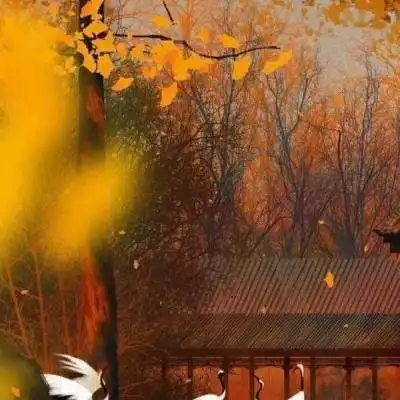 古风风景图片大全唯美手绘高清淡雅古风意境图片
