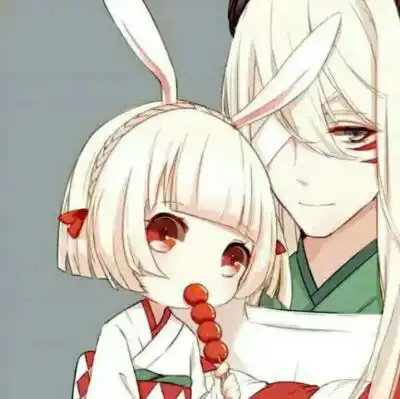 超可爱的动漫师徒头像
