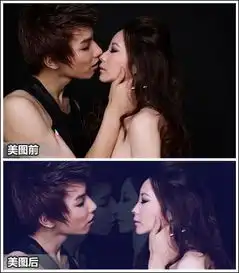 美图秀秀打造动感情侣写真浪漫意境
