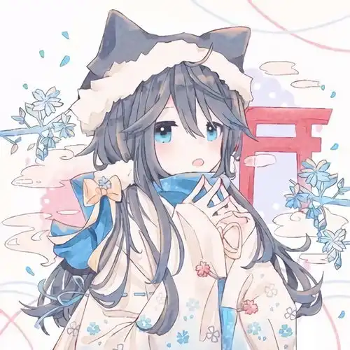 动漫女生头像做一个温柔的人,浅浅笑,轻轻爱
