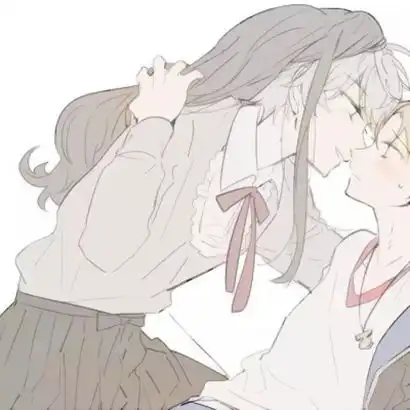 二次元情侣头像超甜
