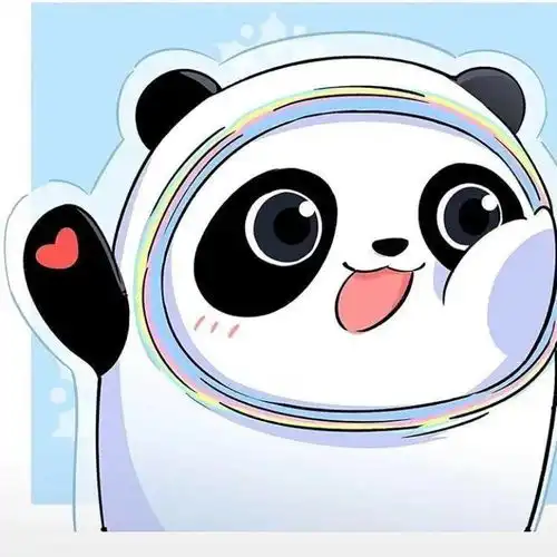 冰墩墩儿头像壁纸
