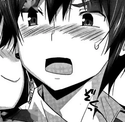 动漫头像丨黑白漫画情头
