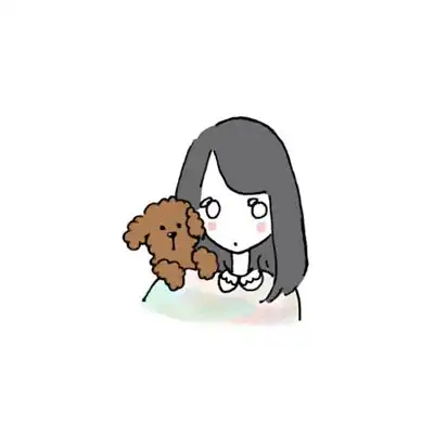 微信头像女生卡通可爱小清新2018有事钟无艳无事夏迎春
