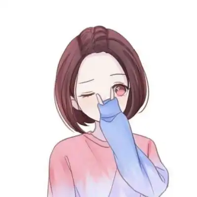 女生头像卡通可爱简单,手绘的是如此逼真
