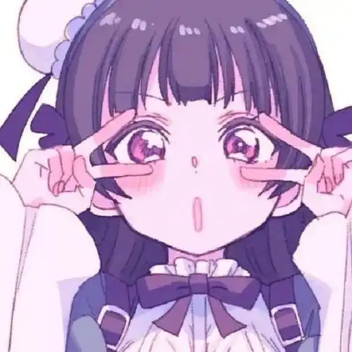 2023最新甜美小清新女生动漫头像
