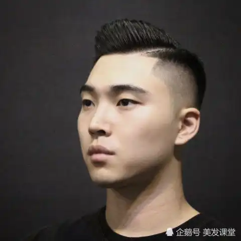 最新流行男士发型,简洁干净又有型

