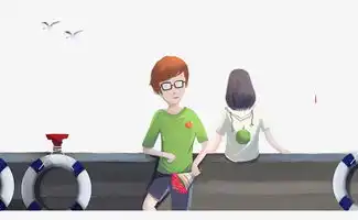 七夕情人节情侣约会插画图片素材其他格式下载动漫人物大全
