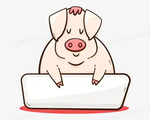 卡通可爱休息的小猪免抠元素png图片素材免费下载可爱png25002000像素
