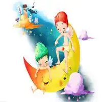 摘下星星给你摘下月亮给你微信头像
