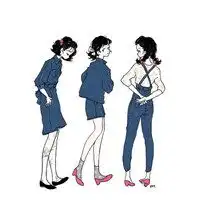 插画动漫女生头像可爱清新微信头像图片大全
