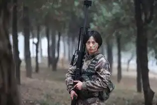 姐姐好飒00后小个子女兵夺枪王叫板男兵
