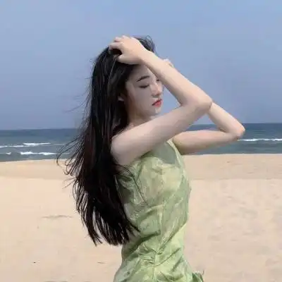 海边头像女生唯美漂亮不念不忘少年蓝

