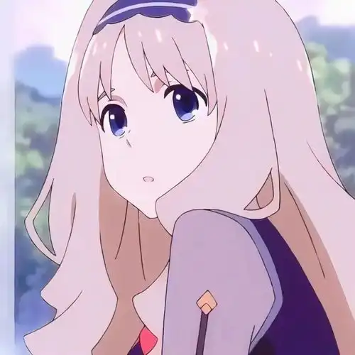 动漫头像我希望我的女孩一切都好
