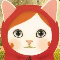 一个妹子和一只猫趴在桌子上的头像
