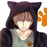 黑白兜帽动漫男头像冷酷版微信头像图片大全
