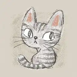 可爱的小动物插画头像
