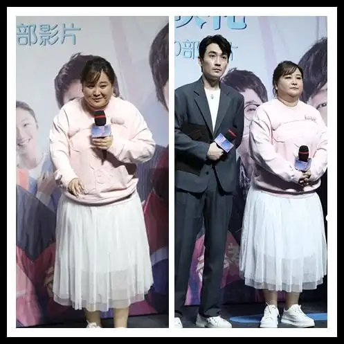 贾玲看着瘦了不少,打扮起来特别好看,气质不输张小斐
