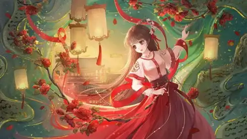 十月壁纸古风甜美画师花小楼
