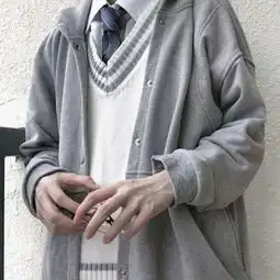 渣男头像半身部位优质半身无头衬衫
