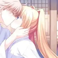 舌吻头像二次元情侣舌吻头像
