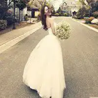 微信公主婚纱背影头像微信头像图片大全
