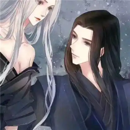 好看唯美最迷人的古风动漫情侣头像一男一女图片
