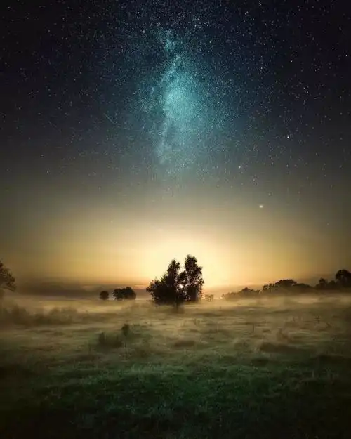 这样的星空,美得让人窒息
